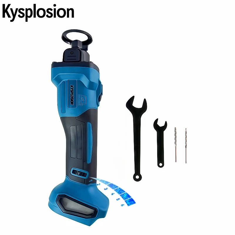 

Cordless Brushless Drywall Electric Cut-Out Tool Router Saw with 6 Speed Adjustable for Makita 18V battery