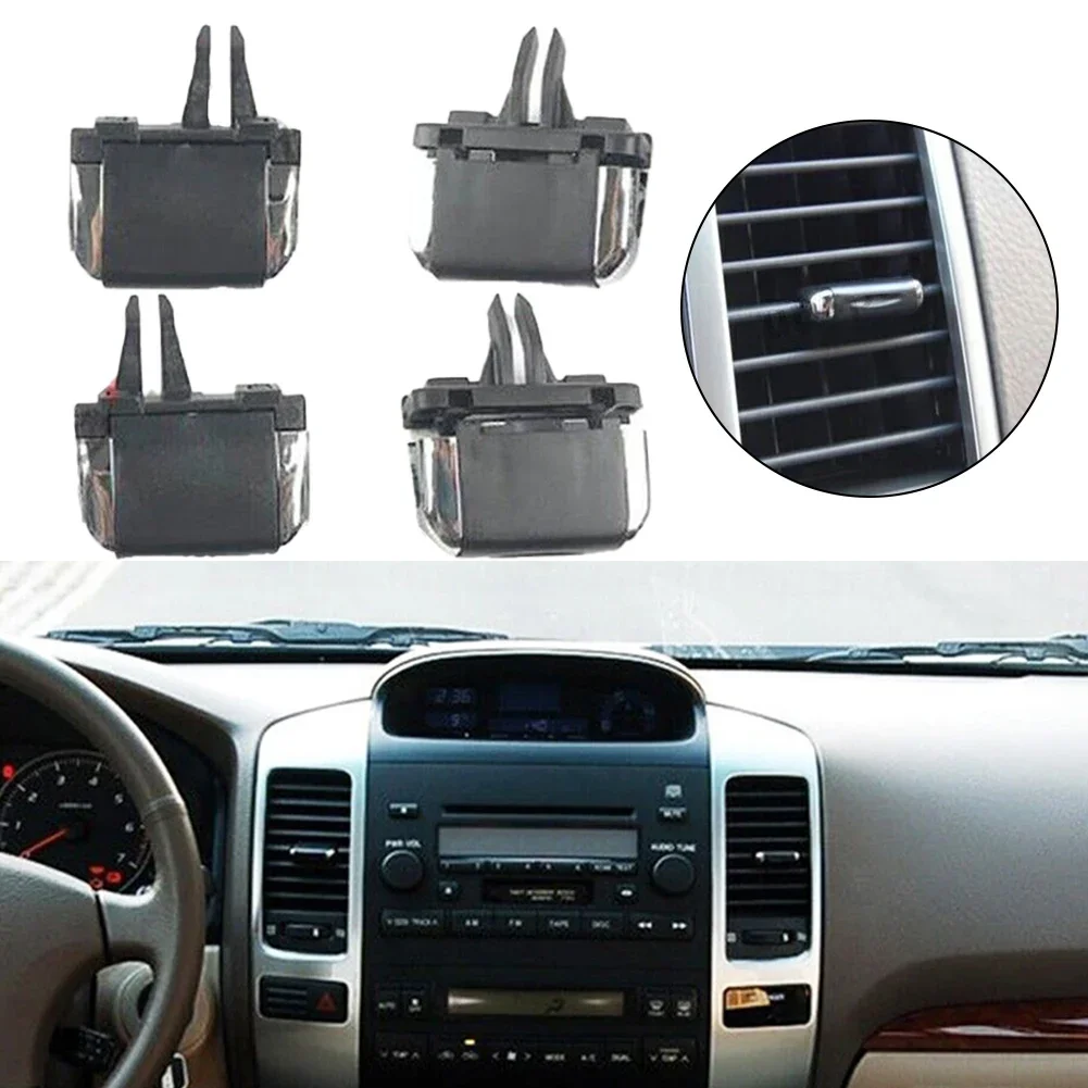 

Car Front A/C Air Conditioning Vents Tab Clip For Toyota For Land Cruiser Prado LC120 2003-2009 Air Conditioning Vent Paddle