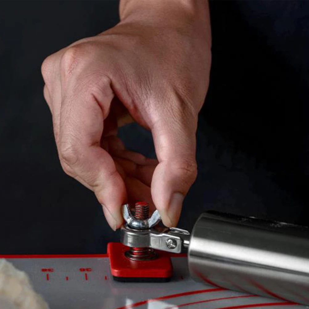 

Stainless Steel Rolling Pin Size L Single Hand Use Flexible Non Stick Baking Dough Roller Rolling Pin