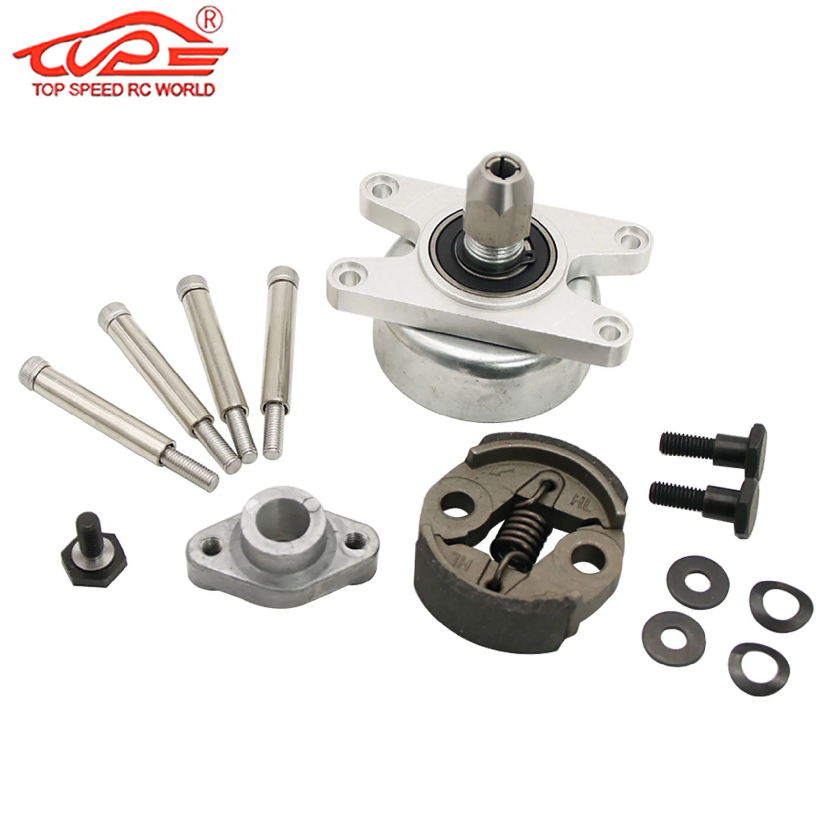 Op afstand bestuurbare Rc Boot Metalen Koppeling Kit voor RCMK Zenoah Clone Scheepsmotor 26cc-58cc QJ Motoronderdelen