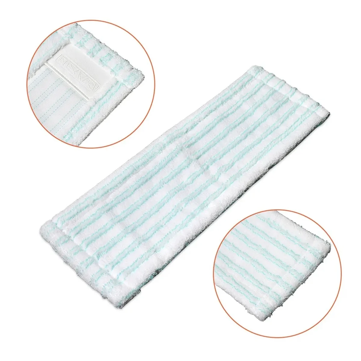 

4Pcs Microfiber Mop Heads Replacement for System XL Mop Floor Wiper Steam Mop 42cm