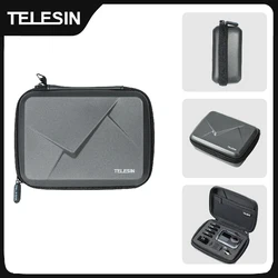 TELESIN Waterproof Carrying Adjustable Space Bag Protective Bag Storage Box for DJI Osmo Action 5pro 4 3 Accessories Bag