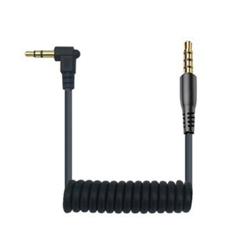 

Best Pick 3.5Mm Cable Spring Cable For Camera Smart Phone To DJI Mic Wireless Microphone