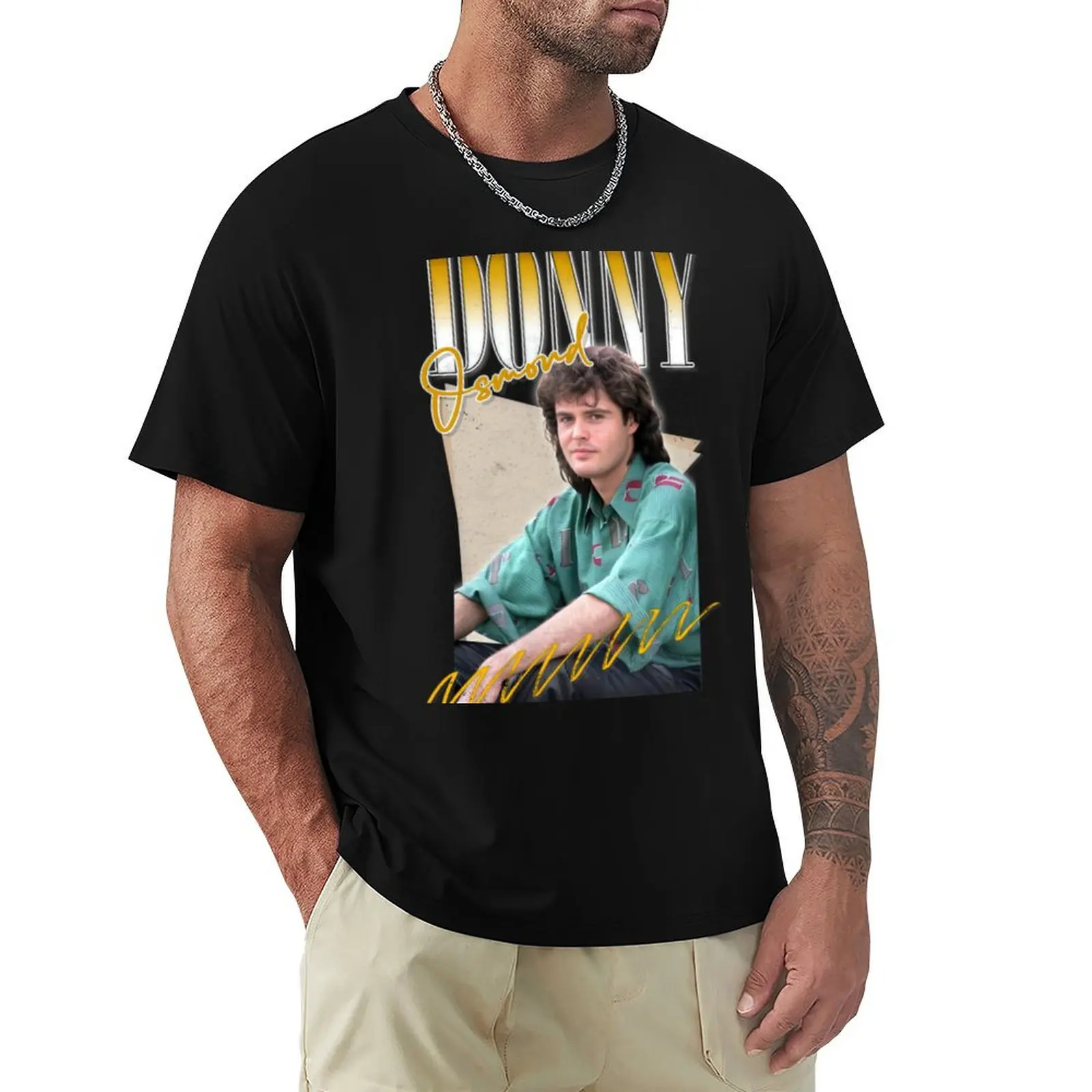 

Donny Osmond Retro Aesthetic Fan Design T-Shirt graphic shirts cheap stuff mens t shirts pack