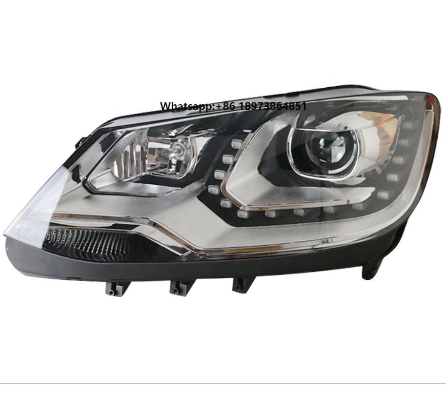 

Volkswagen-VW Sharan 2012-2018 Fog Lamp Front Bumper DRL Head Lighting System Auto Modify Parts LED bar Car Accessories