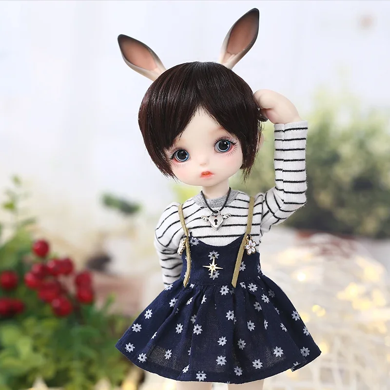 

Aimerai Gina BJD SD Doll 1/6 Rabbit Ear Body Model Baby Girls Boys High Quality Toys Shop Resin Figures