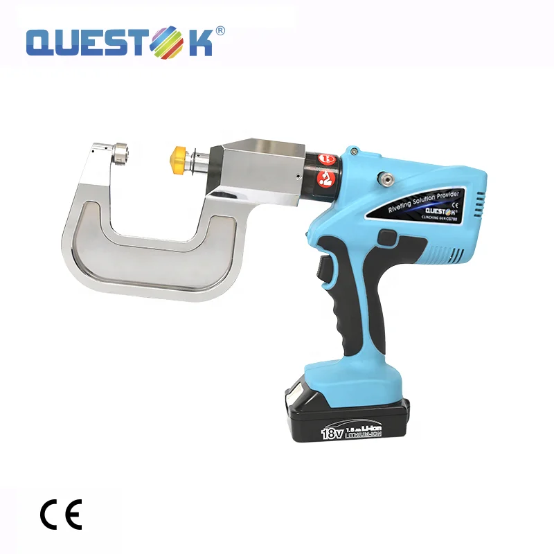 Electric cordless self-piercing clinching tools rivet nut gun for sheet metal