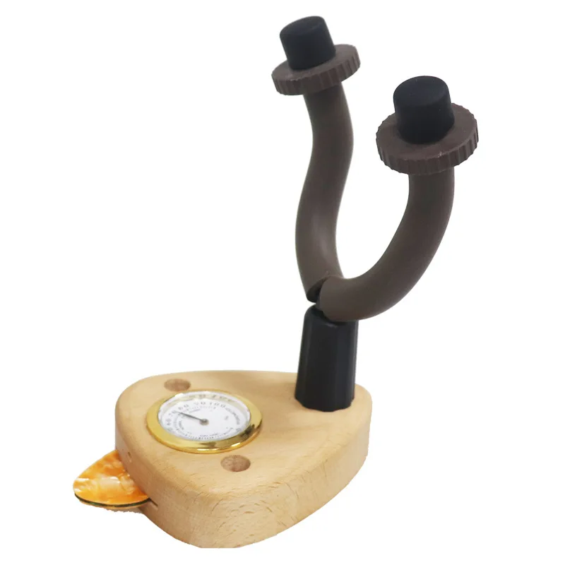 Wall Mount Guitar Hanger Holder Walnut Hook Ukulele Electric Guitar Bass Universal Bracket Adjustable Display Stand