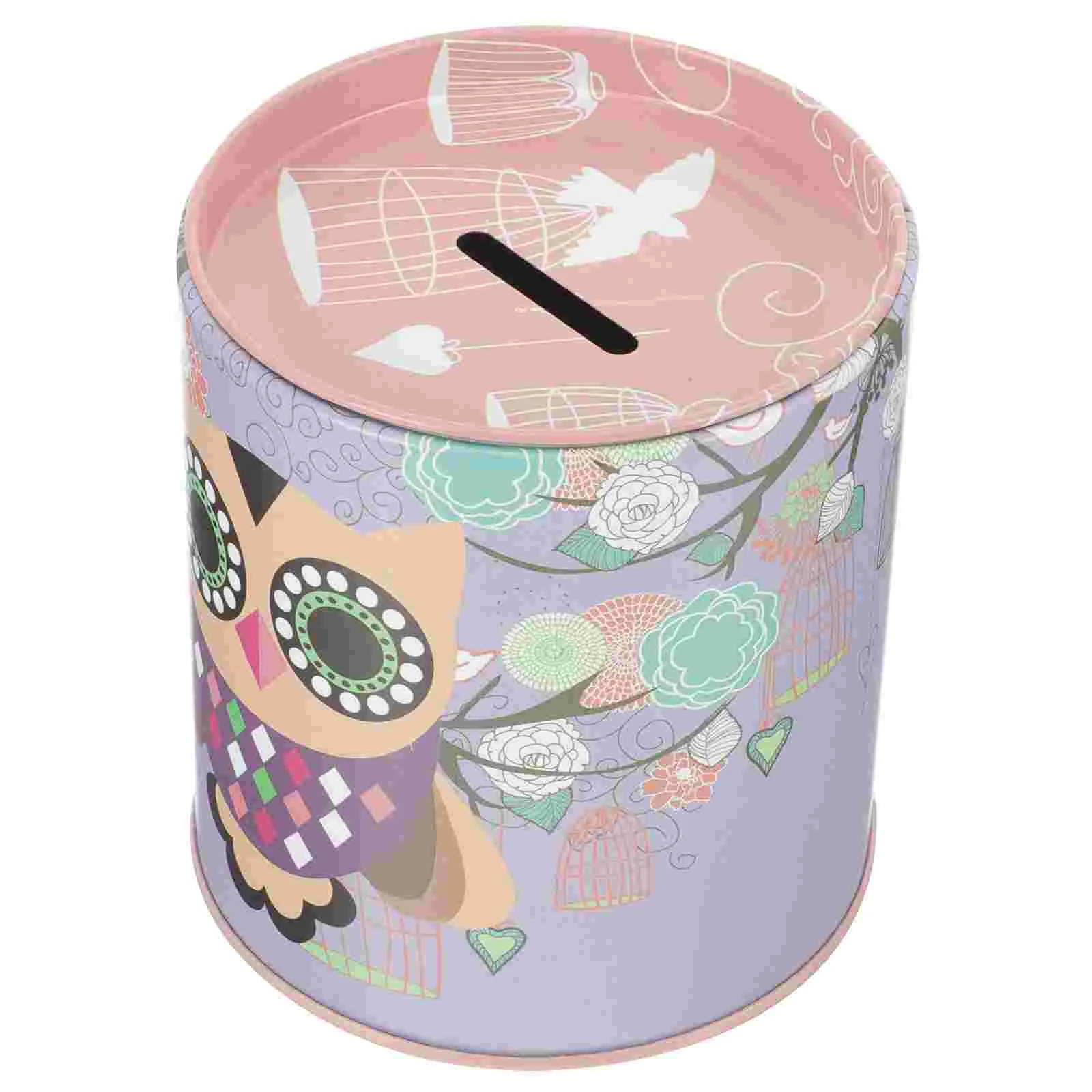 Tirelire en Fer Blanc Personnalisée pour Adultes et Enfants, Petite Fille, Dessin Animé, Théâtre