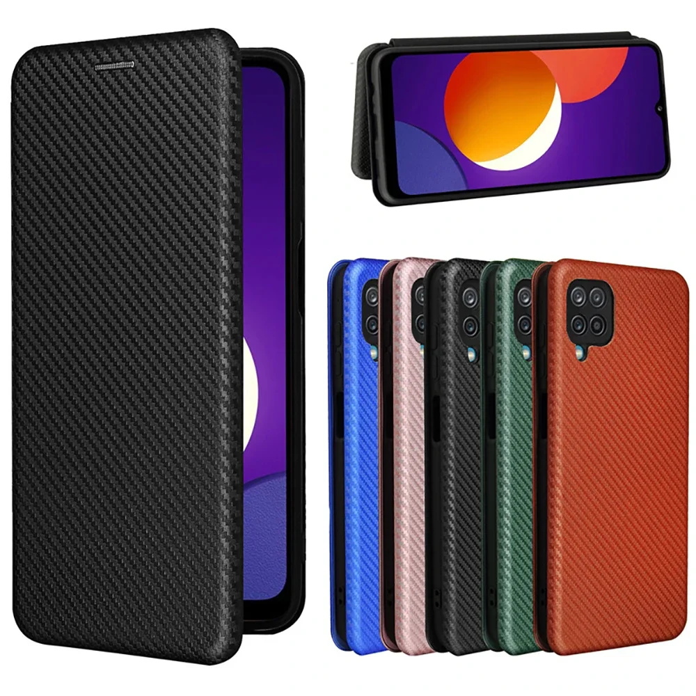 M16 M06 M55 M35 M15 5G Magnetic Leather Card Case For Samsung Galaxy M16 M54 M34 M14 M53 M33 M23 M13 M52 M32 M22 M12 M31 Cover