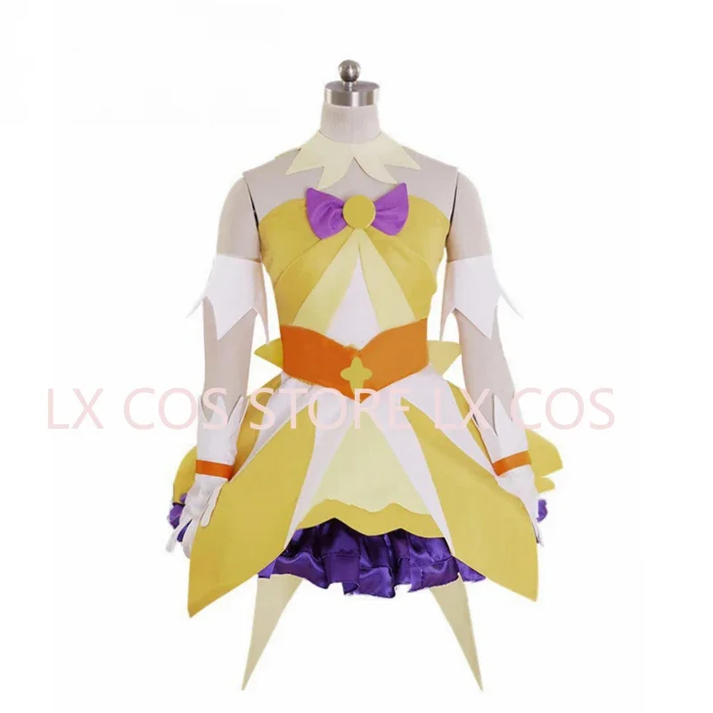 Halloween Women's Go! Princess PreCure Cure Twinkle Party Dress Cosplay Costume High Quality Custom Made Cos Clothes