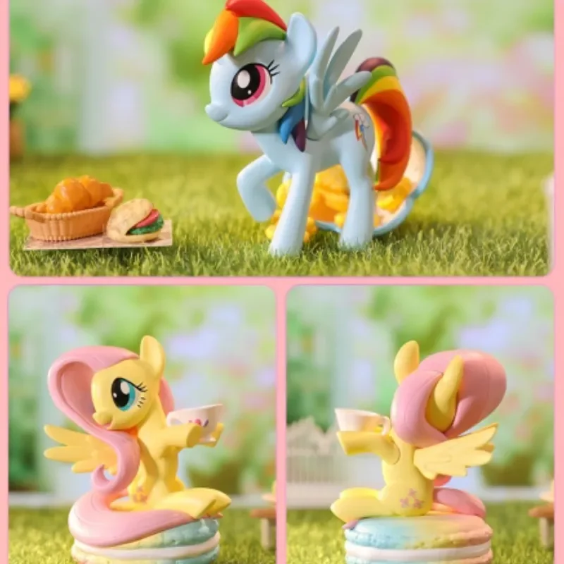 Serie Mystery Box 12pcs Blind Box My Little Pony Leisure pomeridiano Doll Action Figure Cartoon Decor Adult Kid Toy regalo di compleanno