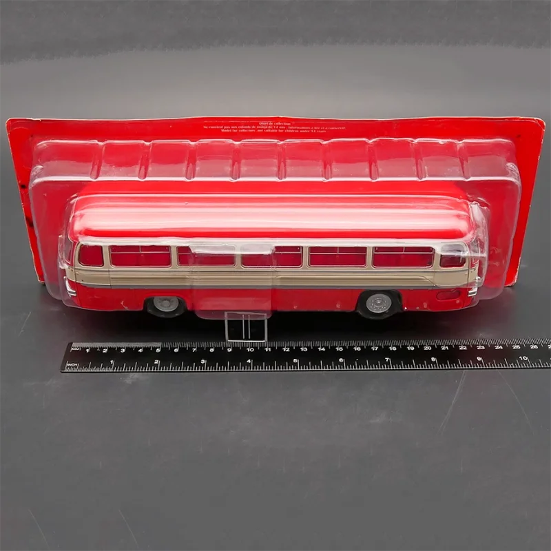 Diecast 1:43 Scale Ixo Chausson Ang Bus Alloy Vehicle Model Finished Simulation Collection Decoration Gift Toys Display