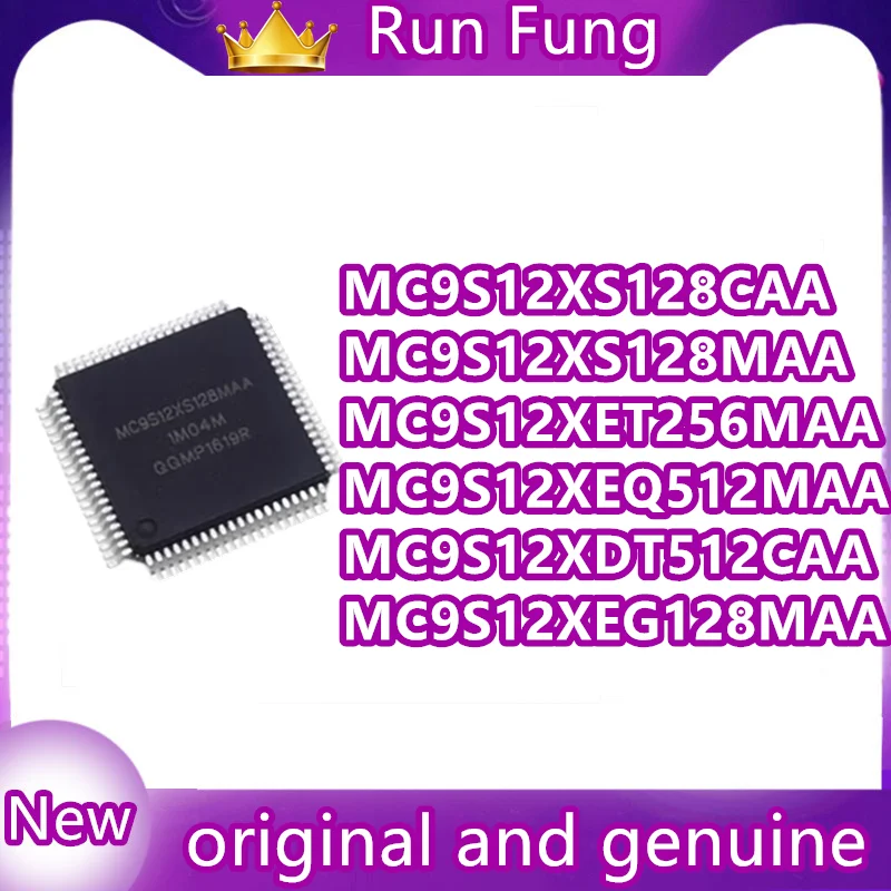 

MC9S12XEG128MAA MC9S12XS128CAA MC9S12XS128MAA MC9S12XET256MAA MC9S12XDT512CAA MC9S12XEQ512MAA QFP80 Чипсет 1 шт./лот