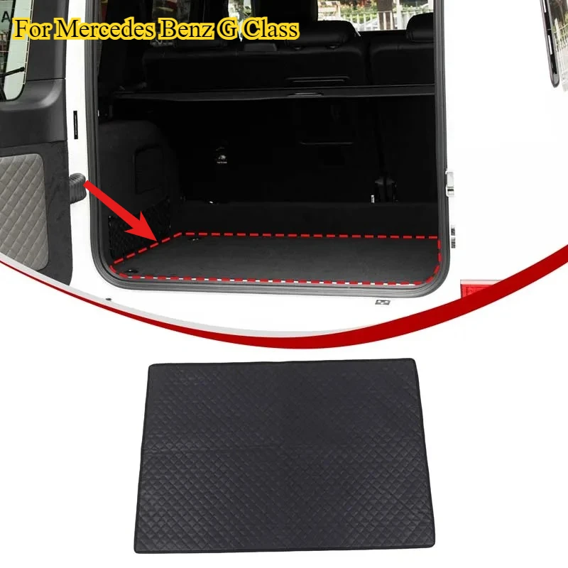 

For Mercedes Benz G Class W463 2019-2025 Pvc Black Car Trunk Pet Anti Dirty Mat Trunk Mat Interior Car Protect tool Accessories