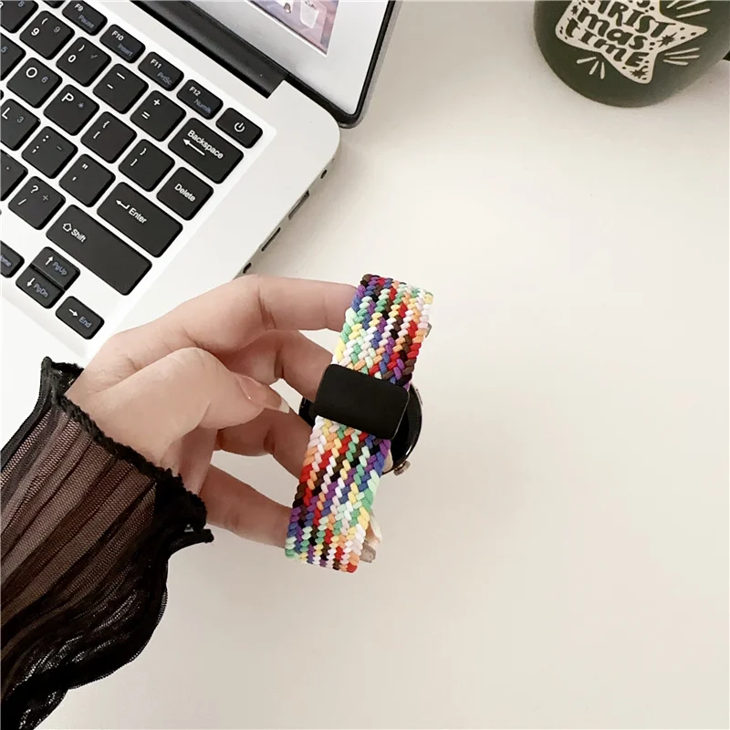 Nylon Magnetic Watchband for GT4 Mini 18mm Band Wristband Bracelet for HUAWEI Watch GT4 18 mm High Quality Watch Strap for 18mm