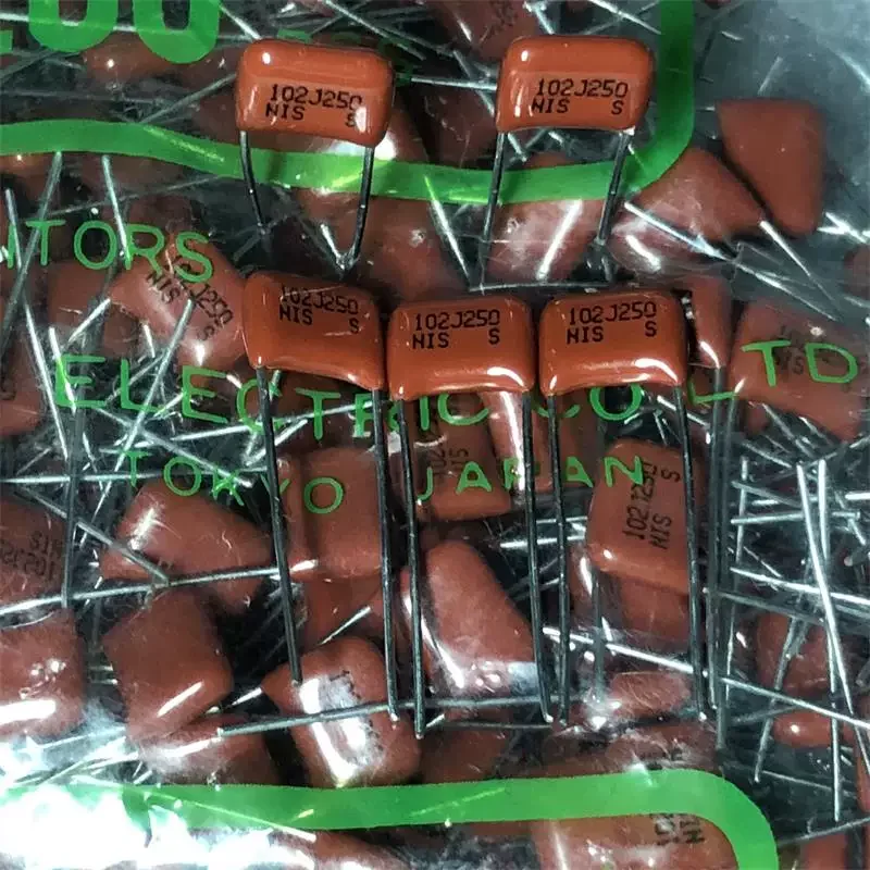 10-100 шт. новый Nisshin NISSEI 102J 1000PF 250 В 0,001 мкФ аудиопленка неполяризованный конденсатор