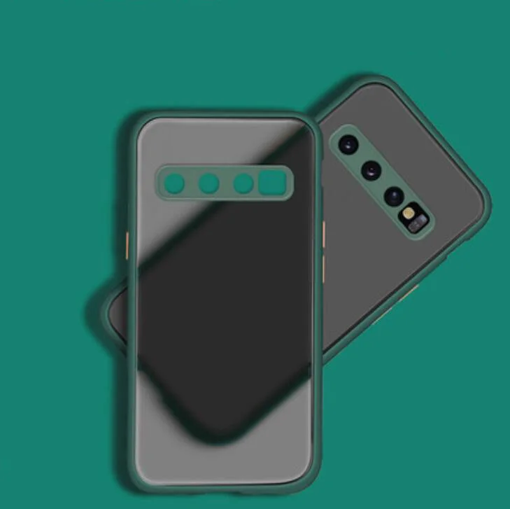 Ultra-Thin Skin Feel Case For Samsung Galaxy S10 S20 S21 S8 S9 Note 8 9 10 20 Plus S22 Ultra Cases Samsung S10 Matte case