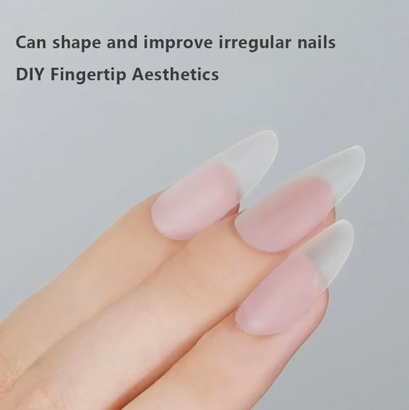 100 قطعة/محاصر سامسونج وهمية مسمار الصحافة على طرف كاذبة متوسطة طول شبه منحرف المهنية مسمار أدوات الرسم