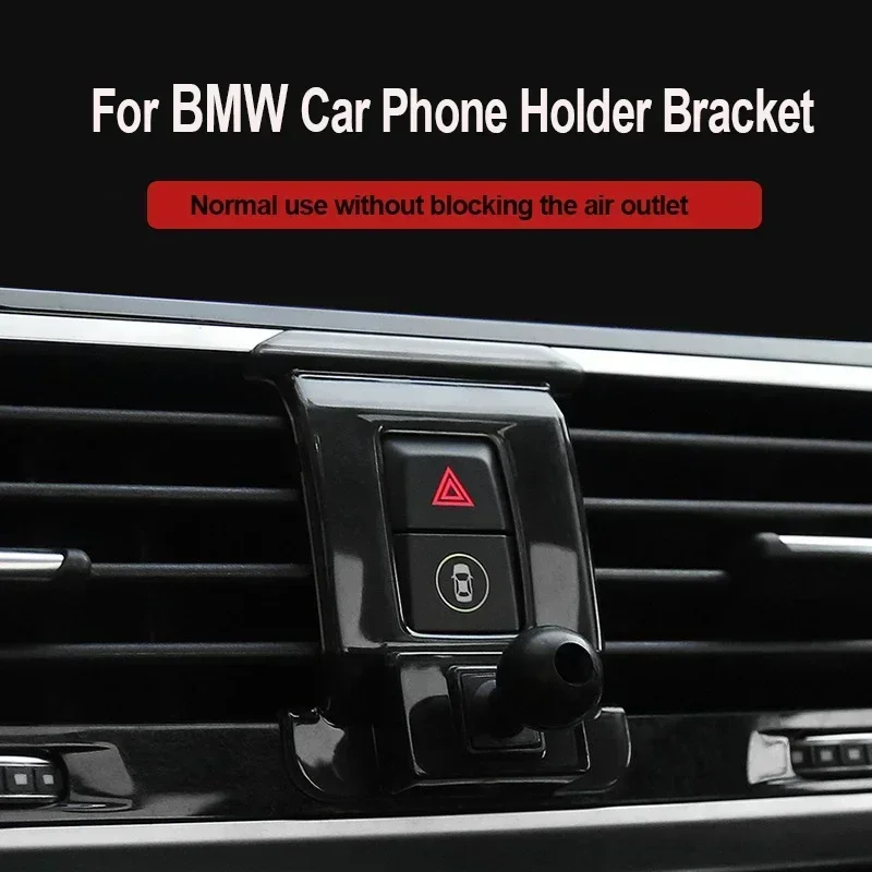 

For BMW 1 2 3 5 7 Series F20 F30 F34 F07 G30 G11 X1 X2 X3 G01 X4 G02 X5 F15 Car Phone Holder Base Bracket Center Air Vent Mount