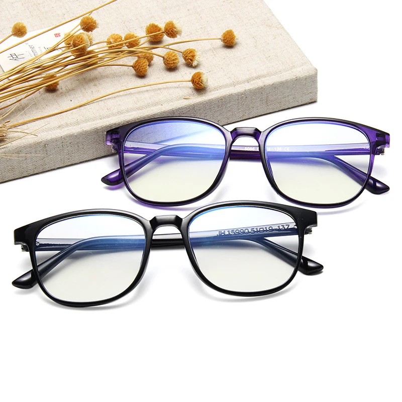 Transparent square Computer Glasses Frame Women Men Anti Blue Light round Eyewear Blocking Glasses Optical Spectacle Eyeglass