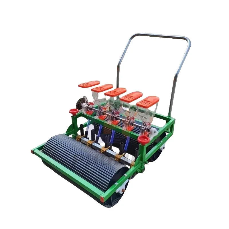 

Cabbage, green vegetable, coriander, spinach and celery manual traction push-type multi-function automatic precision planter