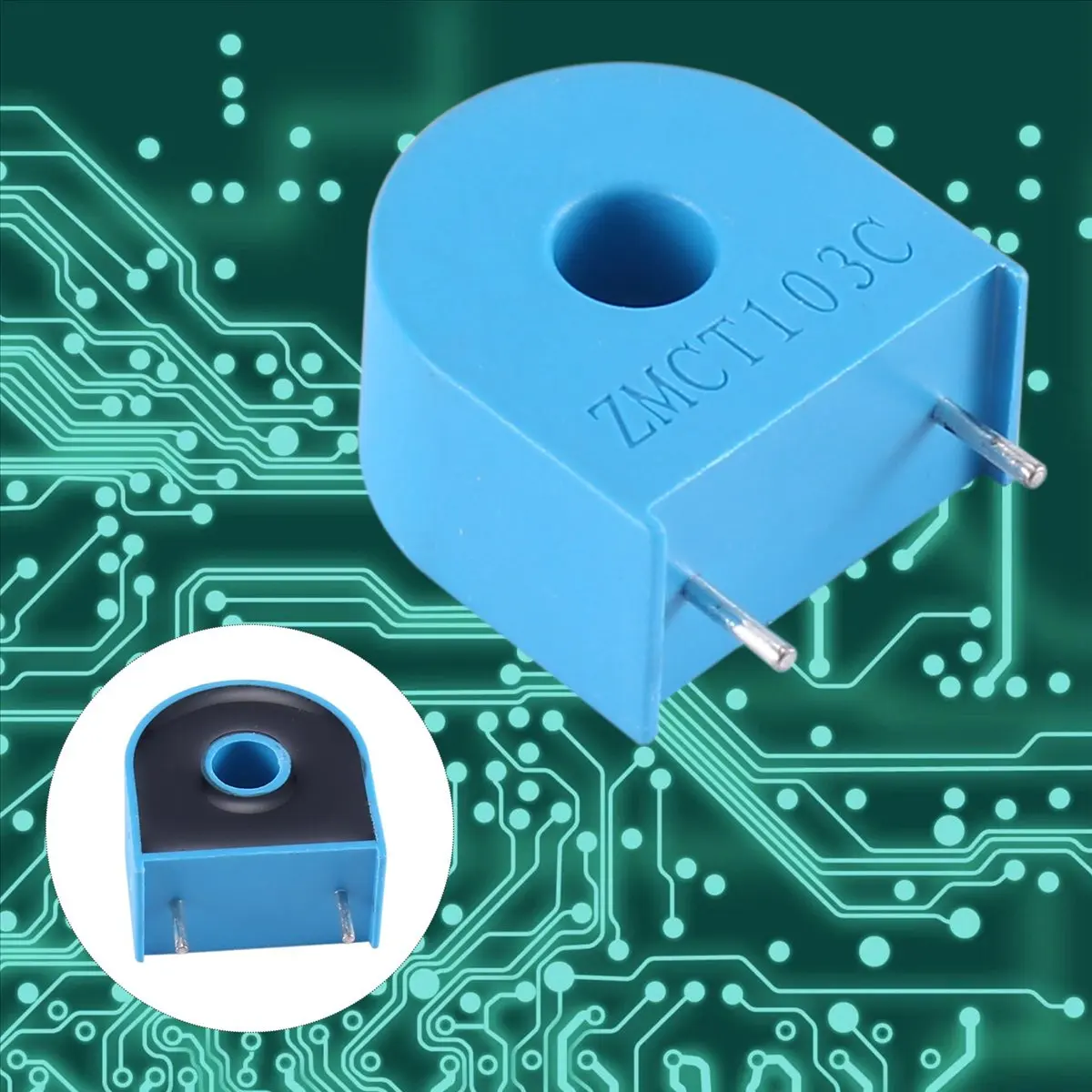 

Трансформатор тока прецизионный миниатюрный SEO 10PCS ZMCT103C 5A/5MA CT103, встраиваемый, 2-контактный DIP-2