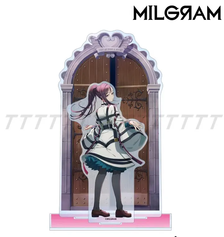 Game MILGRAM Acrylic Stand Doll Anime 004 KUSUNOKI 005 SHIDOU 003 FUTA KAJIYAMA Figure Model Plate Cosplay Toy for Gift