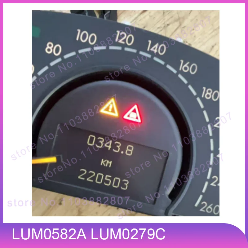 Instrument LUM0582A LUM0279C LCD Display Screen For Mercedes Benz S500 S55 CL500 Class W220 W215 Cluster Replacement