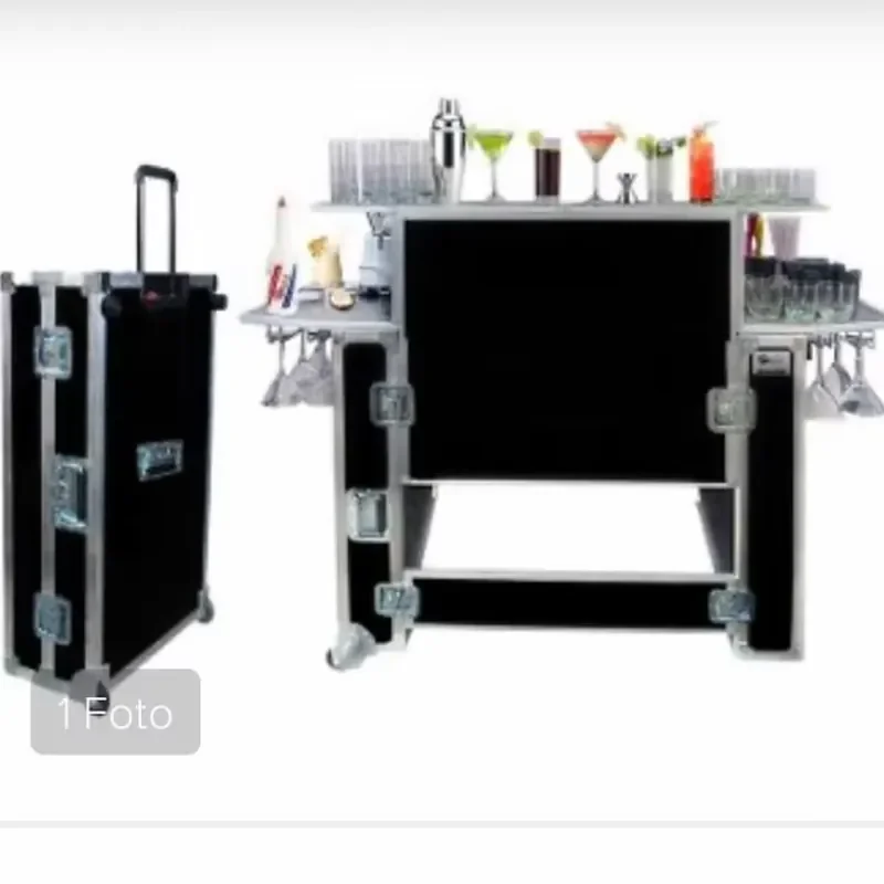 

Portable Flight Case for Mobile Bar with Custom Interior Design Hot Sale 2022