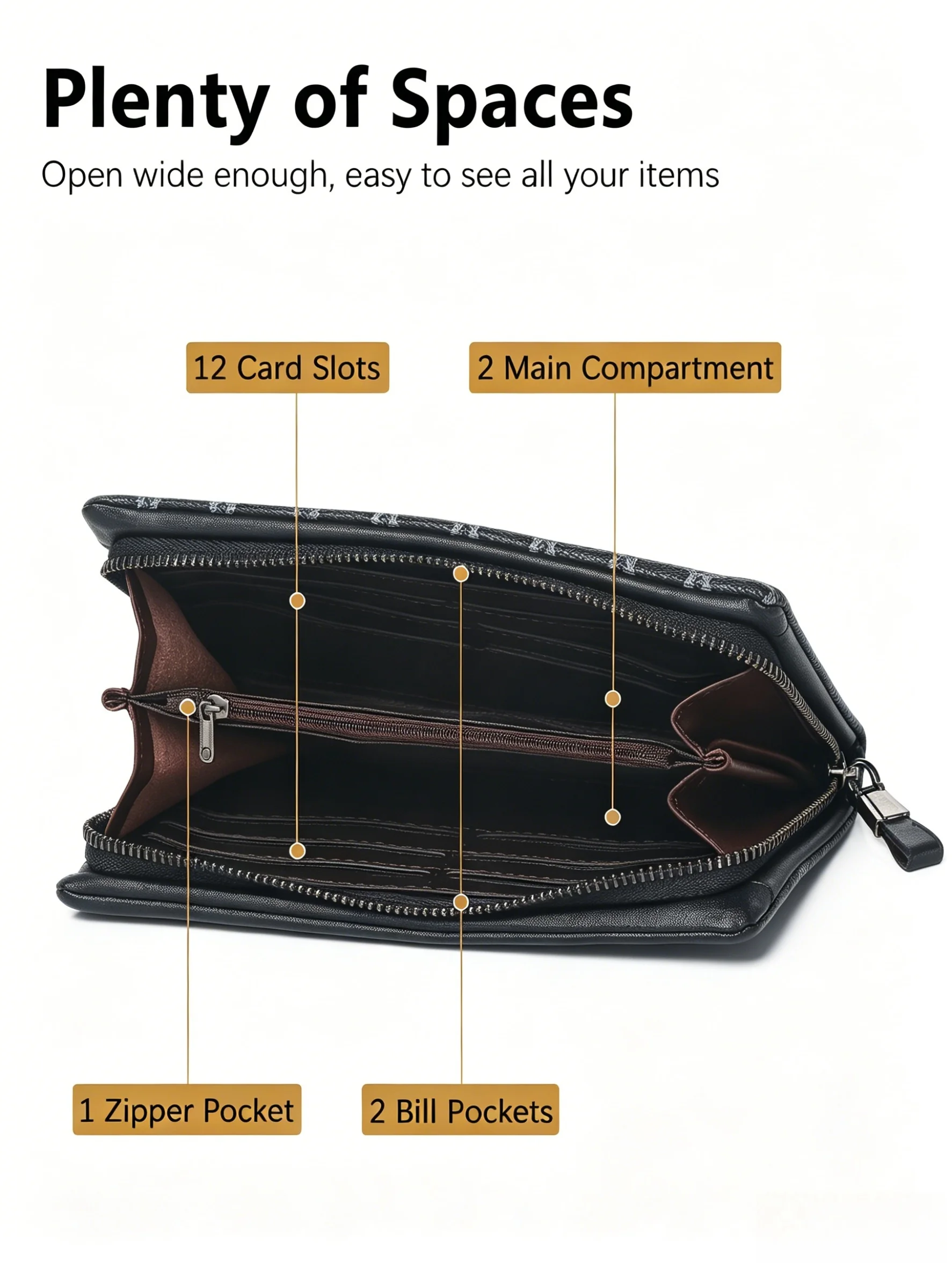 Erkek Uzun Bileklikli Cüzdan, - Luxury Bags For Men incelemesi ve fiyatı