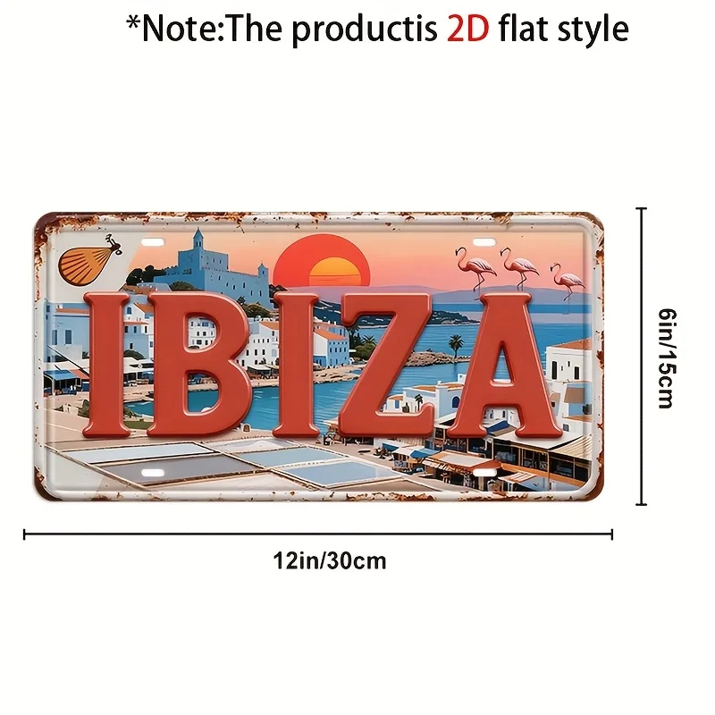 2D Flat, 2D Flat Design, 2D Plane - Decorative Use Only, 1pc Pack, Vintage 