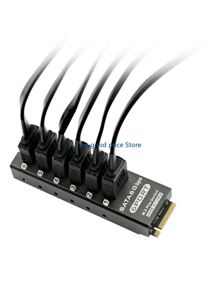 短絡保護耐久性を備えたアルミニウム-m2-から-sata3-拡張カード
