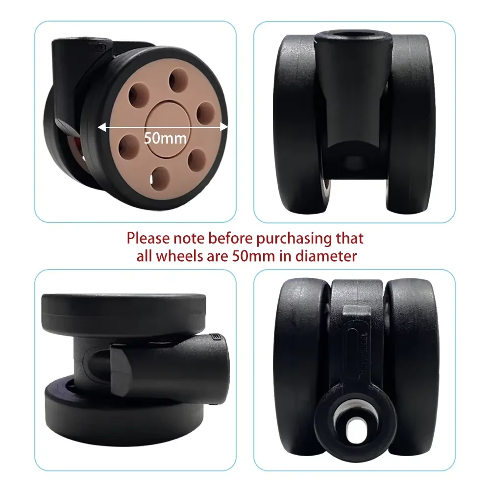 For Rimowa luggage compartment wheels, the universal wheel is suitable for 50cm wheels.