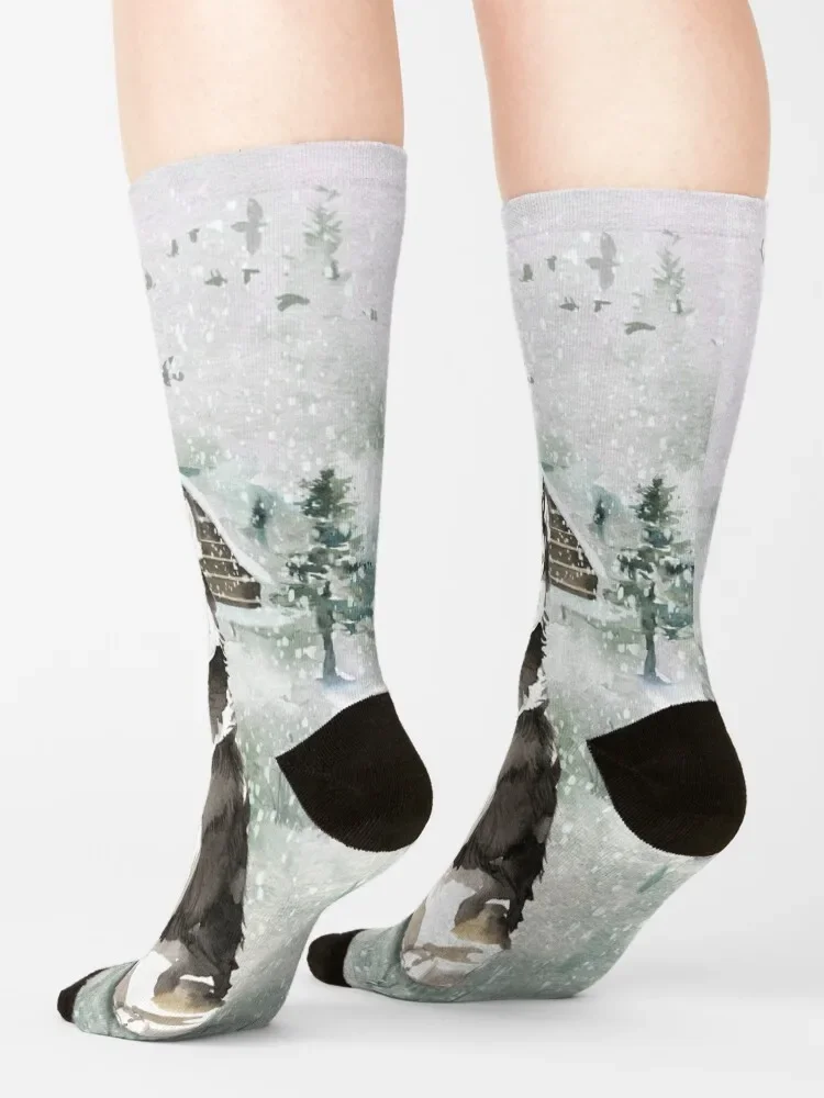 Alaskan Malamute Socks moving stockings funny sock cool Socks For Men Women's