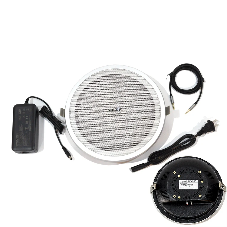 

2026 Audfly Ceiling Mounted Ultrasonic Audio Professional Directional Sound Parametric Loudspeaker for Museums
