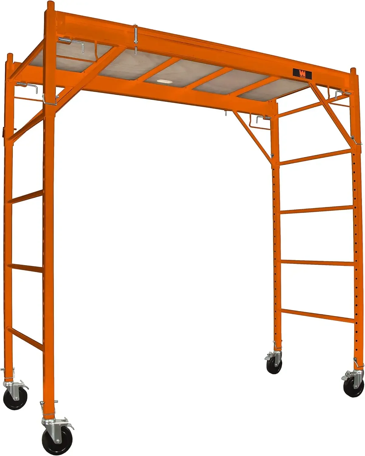 WEN 31110T Baker-Style 6.25 Ft. Multi-Purpose 1000-Pound-Capacity Rolling Steel Scaffolding | USA | NEW