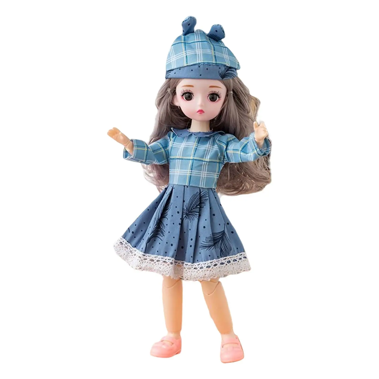 

12 inch Fashion Doll Ball Jointed Doll DIY Toys and Rooted Hair 1/6 BJD Dolls for Girls Doll Collector Granddaughter Best Gift