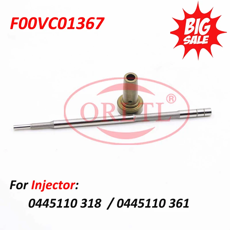 

Дизельный инжекторный клапан FOOVC01367 F00VC01367, Ремонтный комплект частей F 00V C01 367 для 0445110318,0445110361