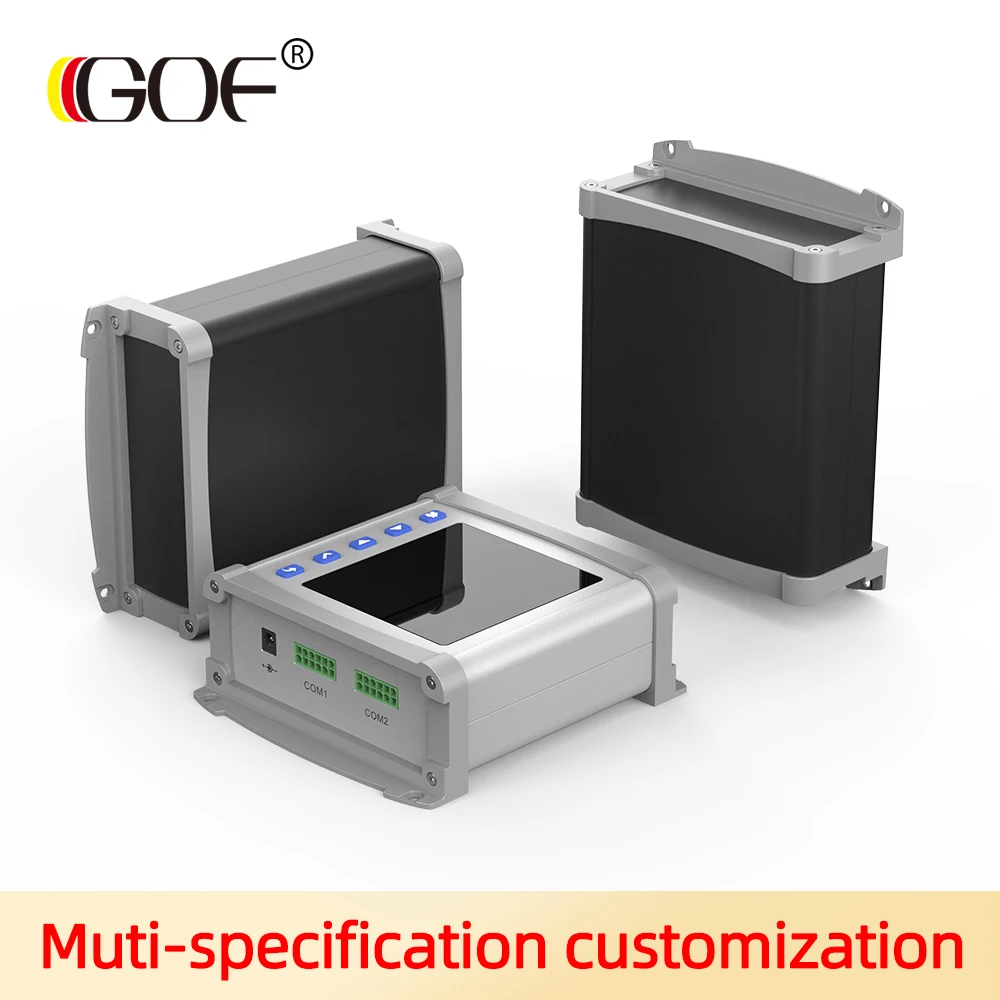Aluminium Electronic Project Housing Electric Cars Universal Battery Box Custom PCB Industrial Equipment Enclosure K20 150*55MM