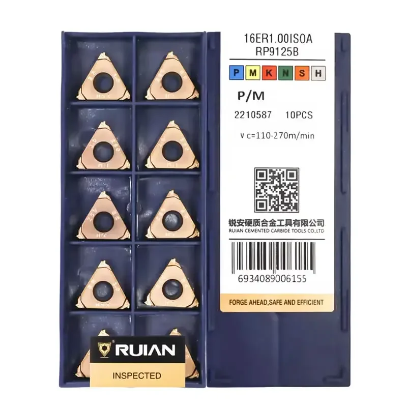 10-pieces-16er-16ir-ag60-ag55-10iso-125iso-15iso-20iso-25iso-30iso-11w-14w-rp9125b-rs400-rp1020-rs300-plaquettes-de-tournage-filete