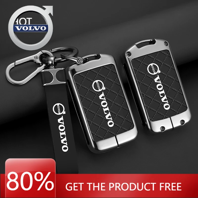 

Эмблемы 2026 Новый чехол для дистанционного ключа автомобиля Volvo, чехол-держатель, защитный чехол для Volvo XC60 XC40 XC90 S90 V60 S60 V90 C40 Polesta