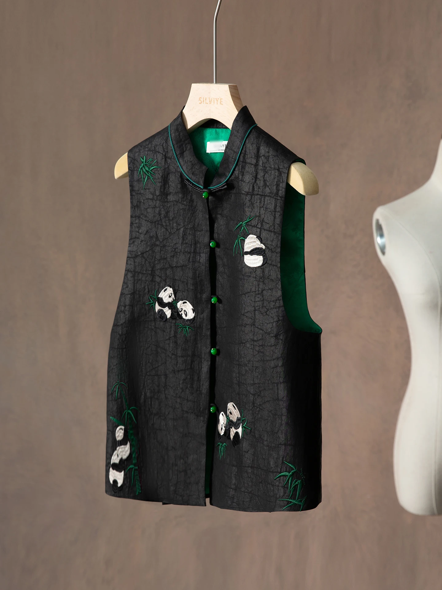 Silk Embroidered He… - image