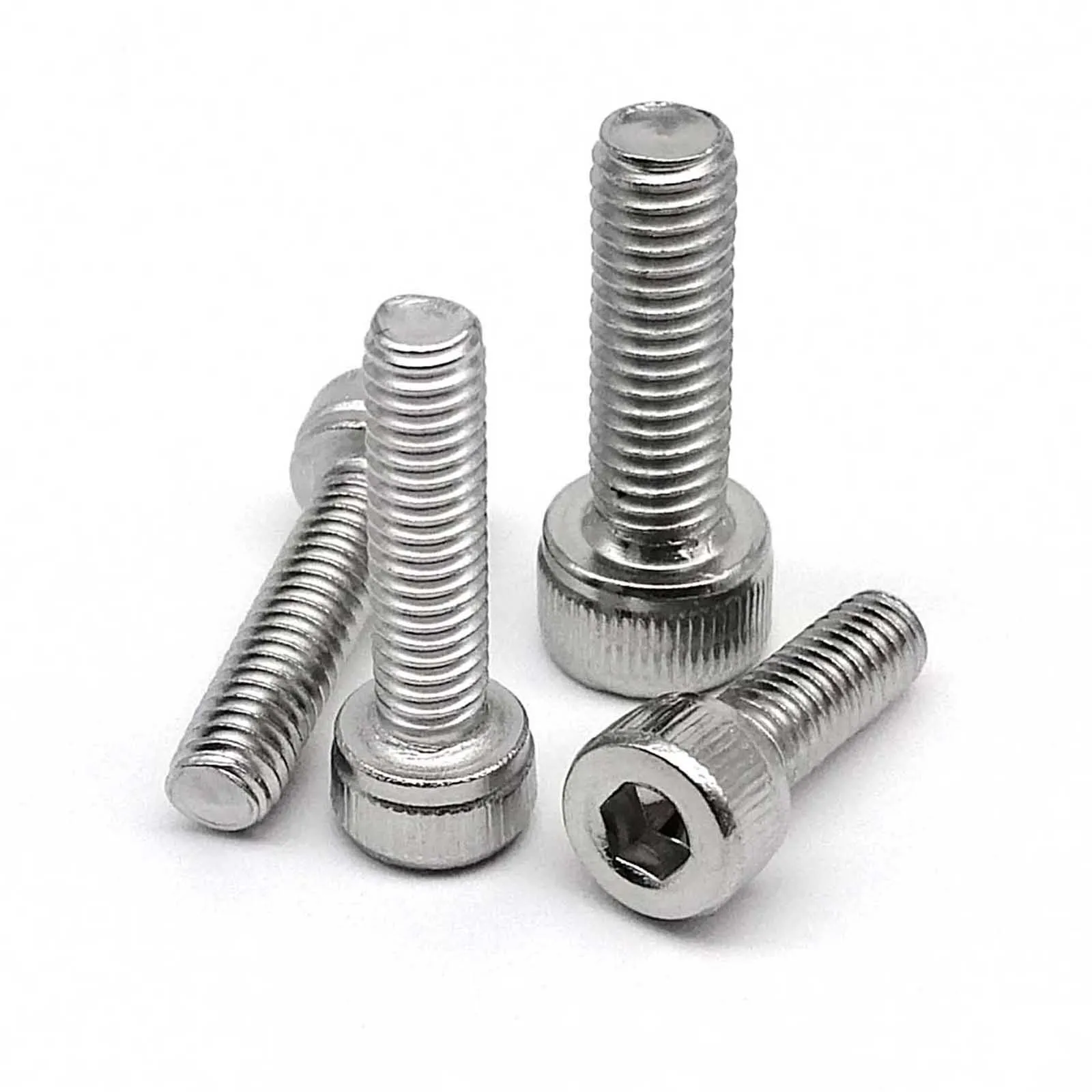 HZYUEGOU M1.4 M1.6 M2 M2.5 M3 M3.5 M4 M5 Kleine Mikro 304 A2 Edelstahl DIN912 Innensechskant-Zylinderkopfschraube – Detail 3
