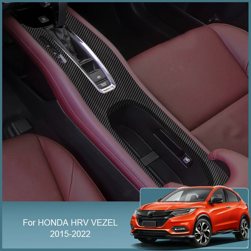 

Наклейка на салон автомобиля для Honda HRV VEZEL 2015-2025, подъемная оконная панель, наклейка, защитная пленка для рулевого колеса, автоаксессуар