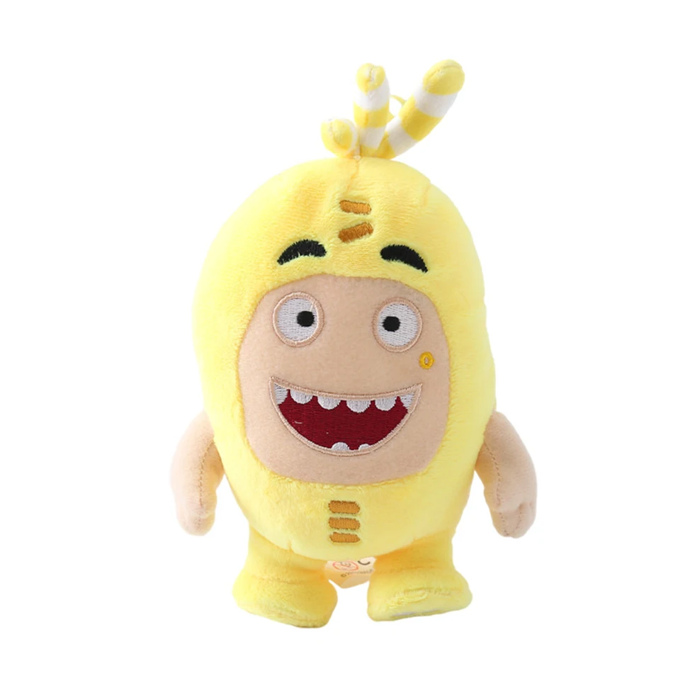 Kawaii Oddbods Fuse Bubbles Newt Pogo Slick Jeff Zee Plush Stuffed Toys Cute Cartoon Anime Mini Dolls Soft Pillow Kid Child Gift