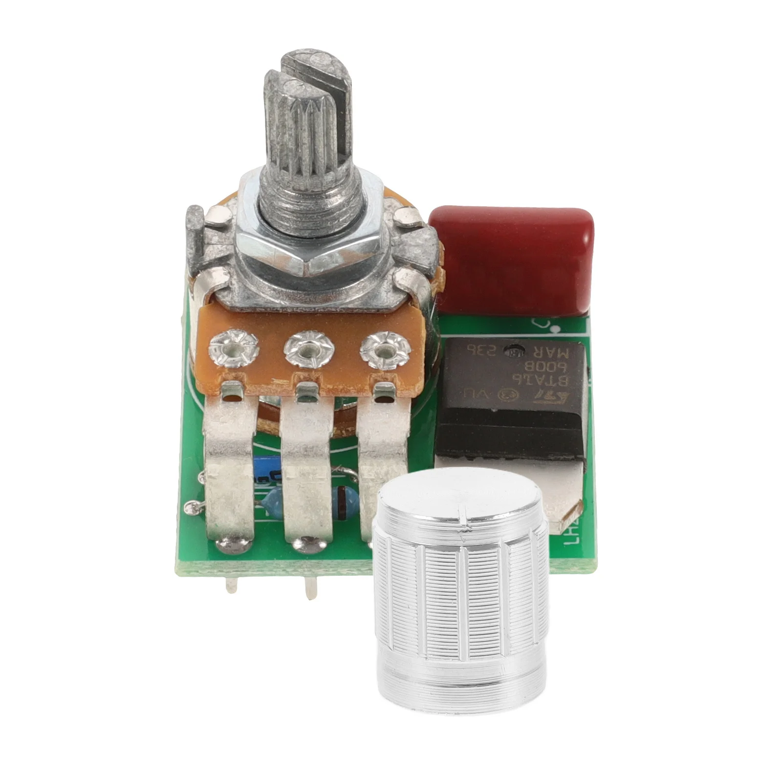 Reliable Adjustable Dimmer Switch for Bulbs Solid ABS Construction Smooth Rotary Brightness Adjustment Overheat Protection