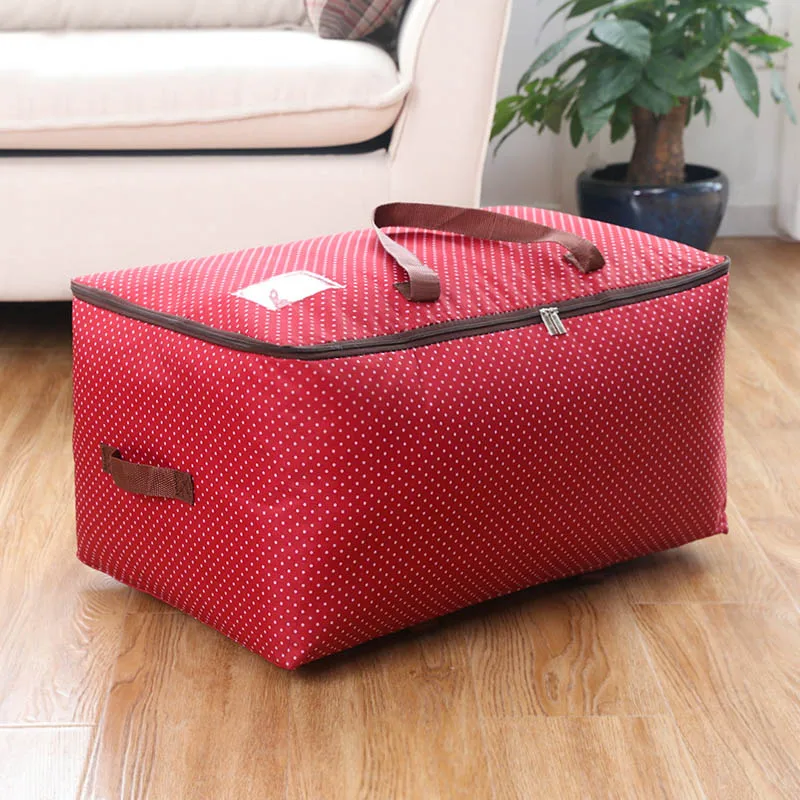 Mala grossa de pano Oxford dobrável, grande bolsa de viagem, bagagem, organizador de armazenamento de roupas, 1pc