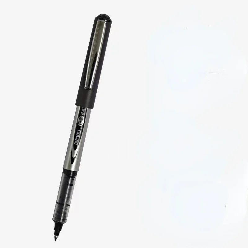 1pcs RollerBall Pen 05mm Fine Point Liquid Gel Ink Quick Drying for School Office Writing