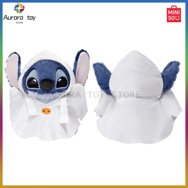 

Новый MINISO Stitch Хэллоуин серии плюшевые игрушки куклы аниме фигурки украшение для комнаты на заказ коллекционные игрушки подарки на день рождения